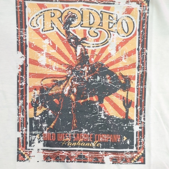 (NEW) Rodeo Graphic Baseball Tee - Picture 2 of 11